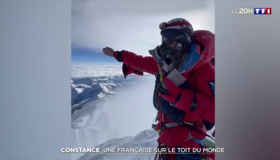 A 26 ans, une Française sur le toit du monde en mémoire de son père - TF1 