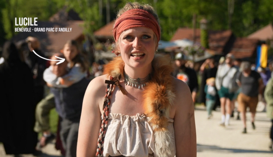 Parc Andilly Loisirs – Portrait de Lucile l'échassière