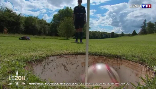 Motoball, footgolf, tir sous l’eau : ces sports qu’on ne verra pas aux JO - TF1